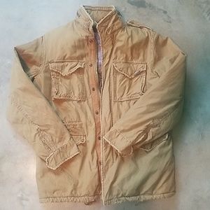 American Eagle Military Utility Hooded Coat